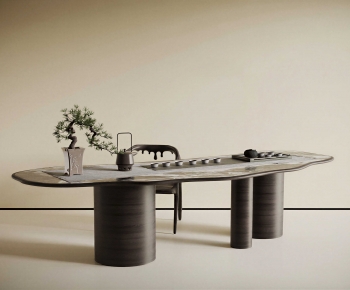 New Chinese Style Tea Tables And Chairs-ID:490978003