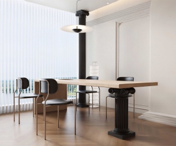 Modern Dining Table And Chairs-ID:135443932