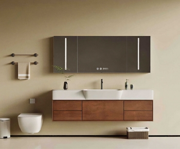 Modern Bathroom Cabinet-ID:550477032
