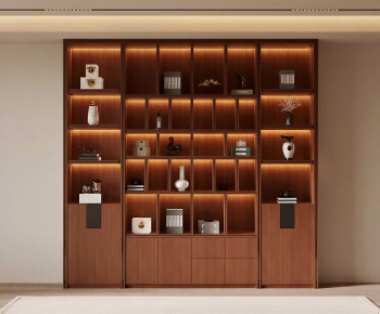 New Chinese Style Decorative Cabinet-ID:448970088