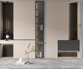 Modern Entrance Cabinet-ID:321938997