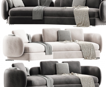 Modern Three-seat Sofa-ID:223690038