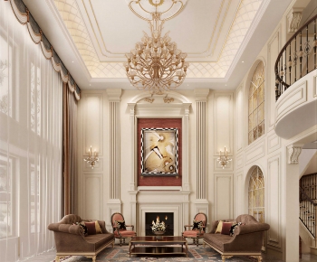 European Style A Living Room-ID:362768894