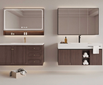 Modern Bathroom Cabinet-ID:874392039