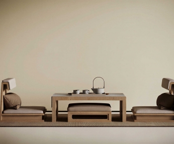 Japanese Style Tea Tables And Chairs-ID:155272011