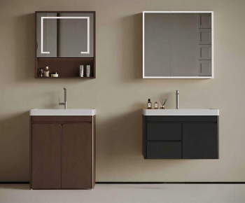 Modern Bathroom Cabinet-ID:309987073