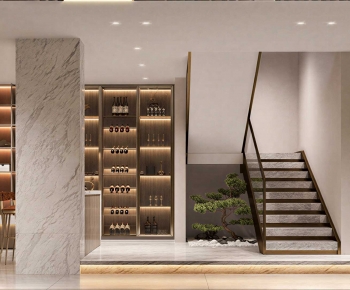 New Chinese Style Stairwell-ID:273499974