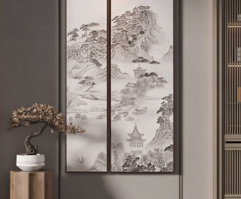 New Chinese Style Painting-ID:594044927
