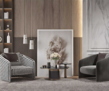 Modern Single Sofa-ID:359292983