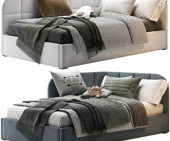 Modern Child's Bed-ID:849730979