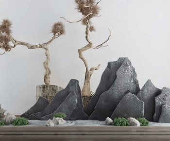 New Chinese Style Plant Landscaping-ID:116090066