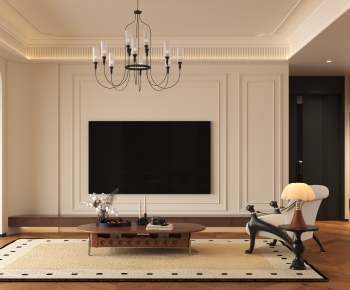 Modern A Living Room-ID:674864054