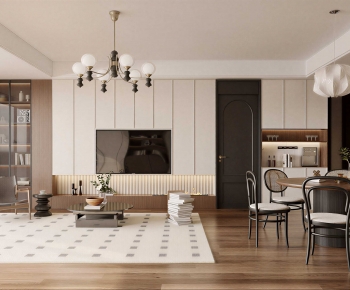 Modern A Living Room-ID:268457895