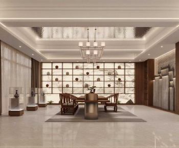 New Chinese Style Tea House-ID:135449899