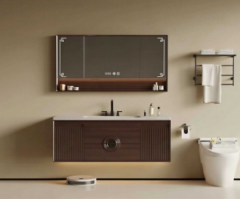 Modern Bathroom Cabinet-ID:452020881