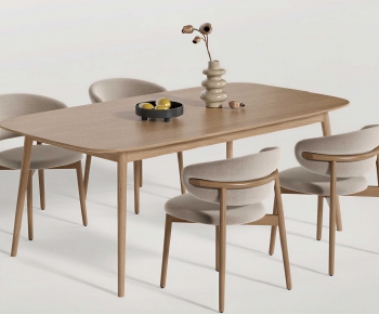 Modern Dining Table And Chairs-ID:973754888