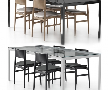 Modern Dining Table And Chairs-ID:598861933