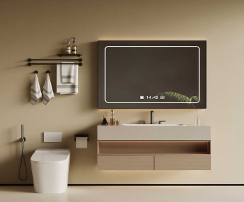 Modern Bathroom Cabinet-ID:378462087