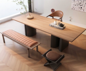 New Chinese Style Tea Tables And Chairs-ID:303921948