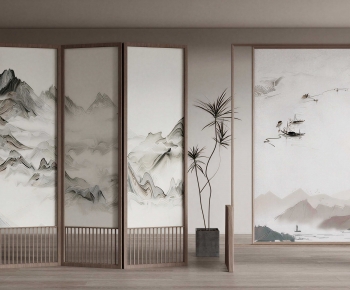 New Chinese Style Partition-ID:919476039