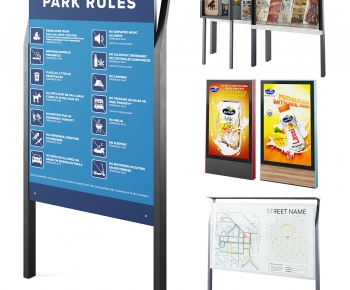 Modern Guide Board/bulletin Board-ID:847224955