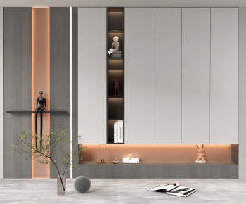 Modern Entrance Cabinet-ID:167371039