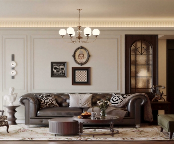 French Style A Living Room-ID:530075078