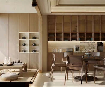 New Chinese Style Dining Room-ID:716341978