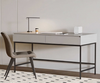 Modern Computer Desk And Chair-ID:945945989