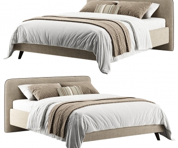 Modern Double Bed-ID:524880999