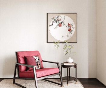 New Chinese Style Lounge Chair-ID:446799999