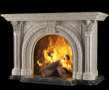 European Style Fireplace-ID:930377011