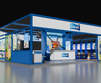 Modern Exhibition Hall-ID:801352983