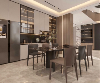 Modern Dining Room-ID:616940983