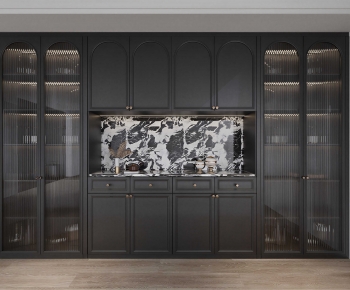 French Style Wine Cabinet-ID:569334984