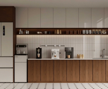 Modern Office Tea Room-ID:718741895