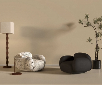 Modern Single Sofa-ID:101480593