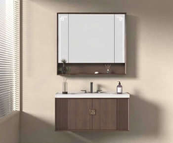 Modern Bathroom Cabinet-ID:191643007