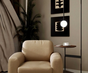 Modern Single Sofa-ID:135566003