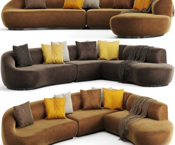 Modern Curved Sofa-ID:217421059