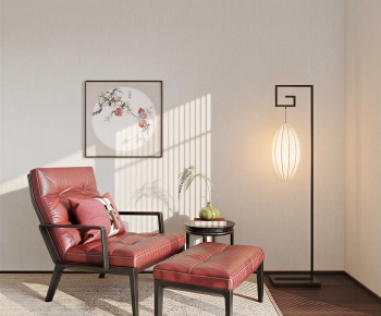 New Chinese Style Lounge Chair-ID:124267108