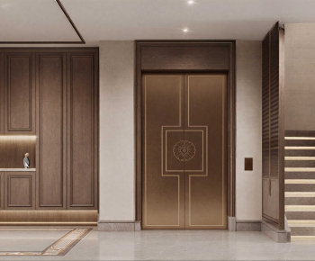 New Chinese Style Hallway-ID:251833925