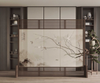 New Chinese Style Partition-ID:720572959