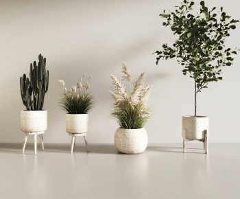 Modern Ground Green Plant Potted Plants-ID:875194079