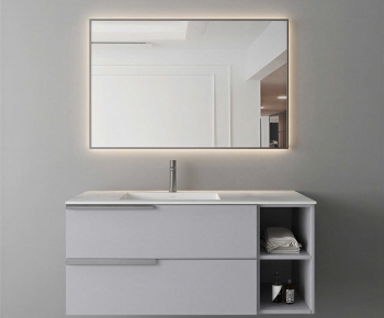 Modern Bathroom Cabinet-ID:366349233