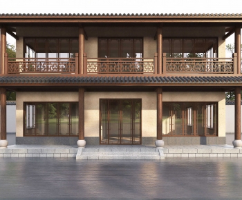 Chinese Style Residential Building-ID:942878011
