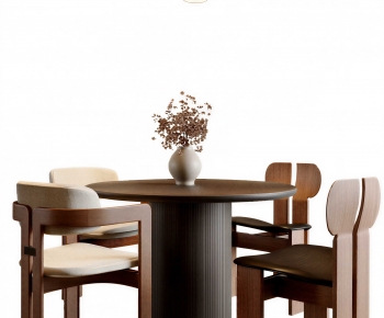 Modern Dining Table And Chairs-ID:213299046