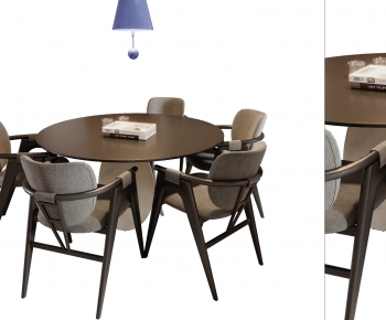 Modern Dining Table And Chairs-ID:795748956
