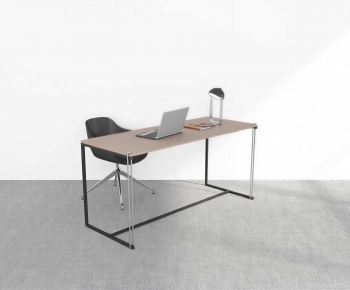 Modern Office Desk And Chair-ID:249454988
