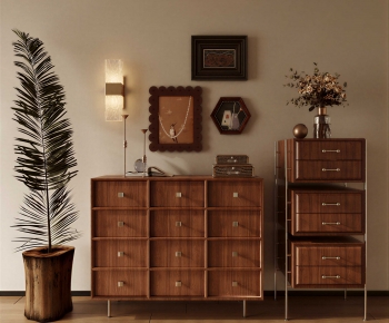 Wabi-sabi Style Entrance Cabinet-ID:725389006